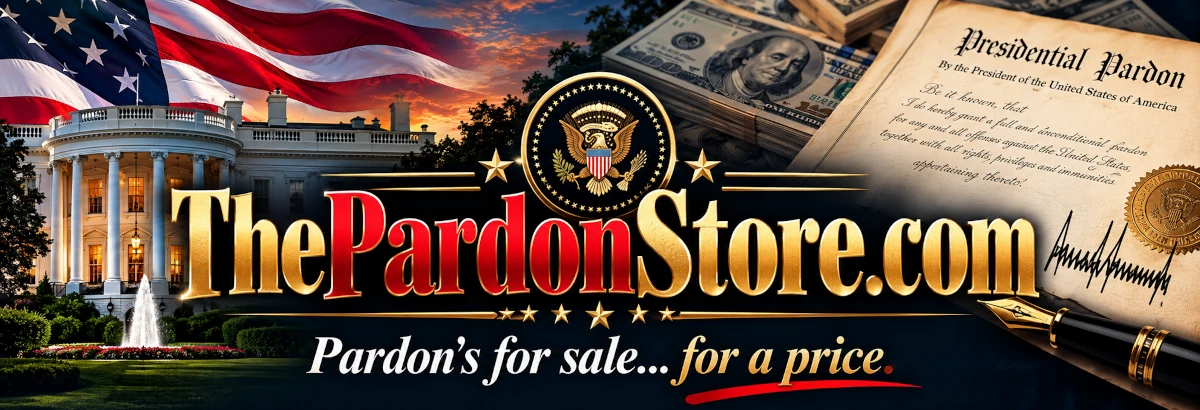ThePardonStore.com — Pardon's for sale... for a price.